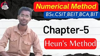 Modified Euler's method or Heun's Method || important questions || #BScCSIT #BCA #BIT #beit