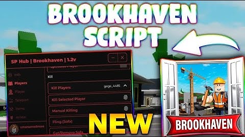 *NEW* Brookhaven 🏡RP Script (PASTEBIN 2025) (KILL, KICK, BRING PLAYERS, TROLL, UNLOCK GAMEPASSES)