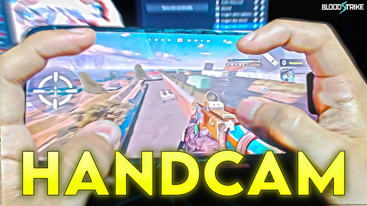 HANDCAM 4 DEDOS  com GIROSCOPIO no BLOOD STRIKE + Dicas pra usar !!