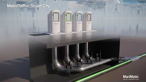 MetroTaifun Automatic Waste Collection for Smart Cities