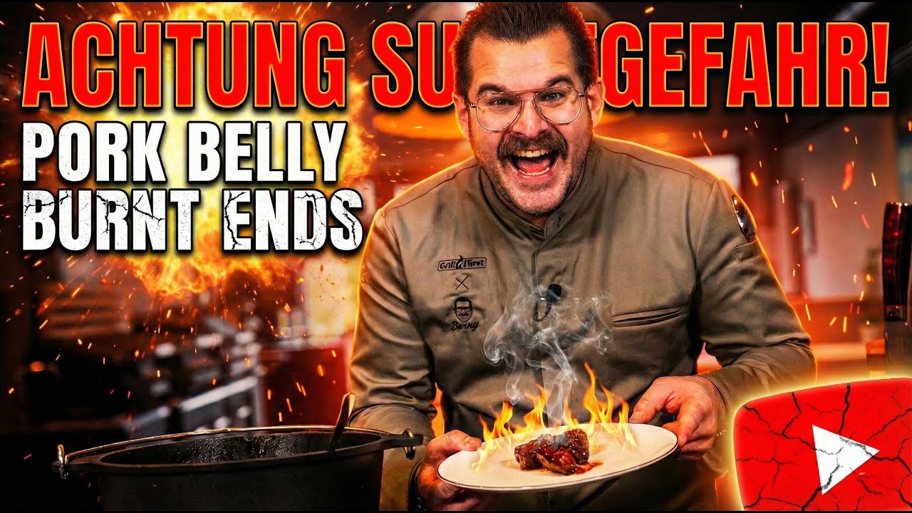 🔥 ACHTUNG ACHTUNG ACHTUNG, Suchtgefahr!!! Pork Belly Burnt Ends 🔥 gesmokt auf dem Borniak