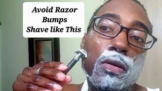 How to Shave and AVOID bumps Best shaving tips for Black Men