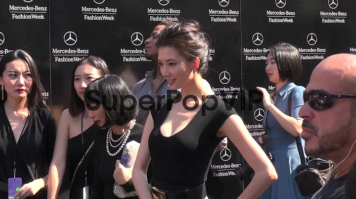 Lin Chi-ling at Spring 2014 Mercedes-Benz Fashion Week in... - DayDayNews