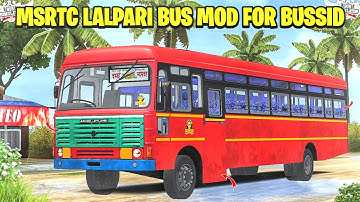 🎀 MSRTC LALPARI ASHOK LEYLAND BS4 CHEETAH BUS MOD FOR BUS SIMULATOR INDONESIA || BUSSID || REALISTIC