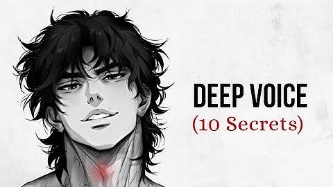 How to make Voice Deeper permanently | 10 Secrets | Voicemaxxing |