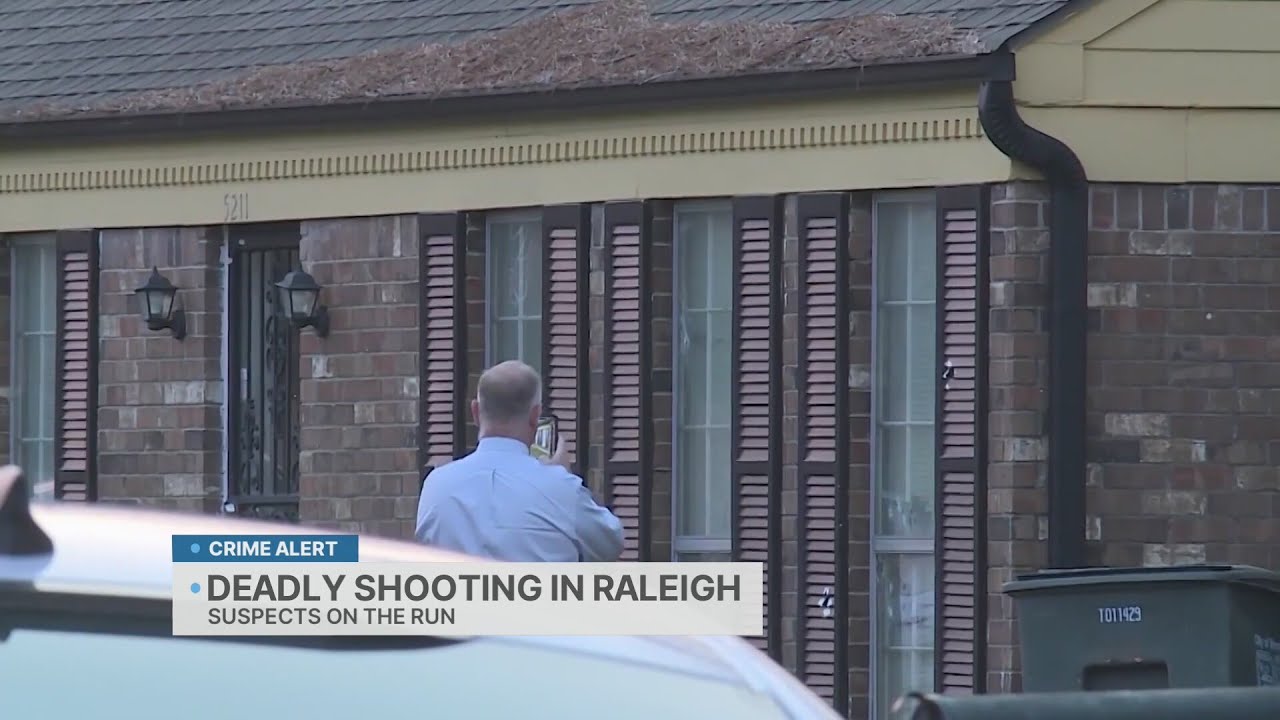 Raleigh shooting leaves one dead; suspects at large - YouTube