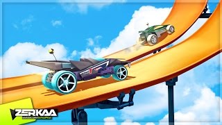 NEW FAVOURITE MOBILE GAME!? (Hot Wheels: Race Off) screenshot 1