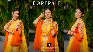 Outdoor Portrait Photography Preset l Traditional Photo Retouching in Photoshop l SC Creation II