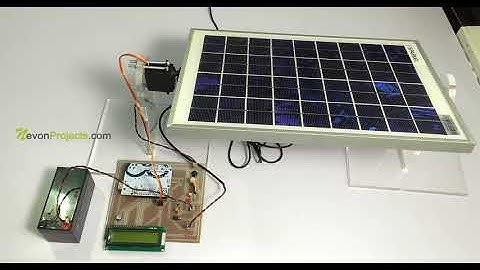 Rotating Solar Panel Using Arduino For High Efficiency   NevonProjects