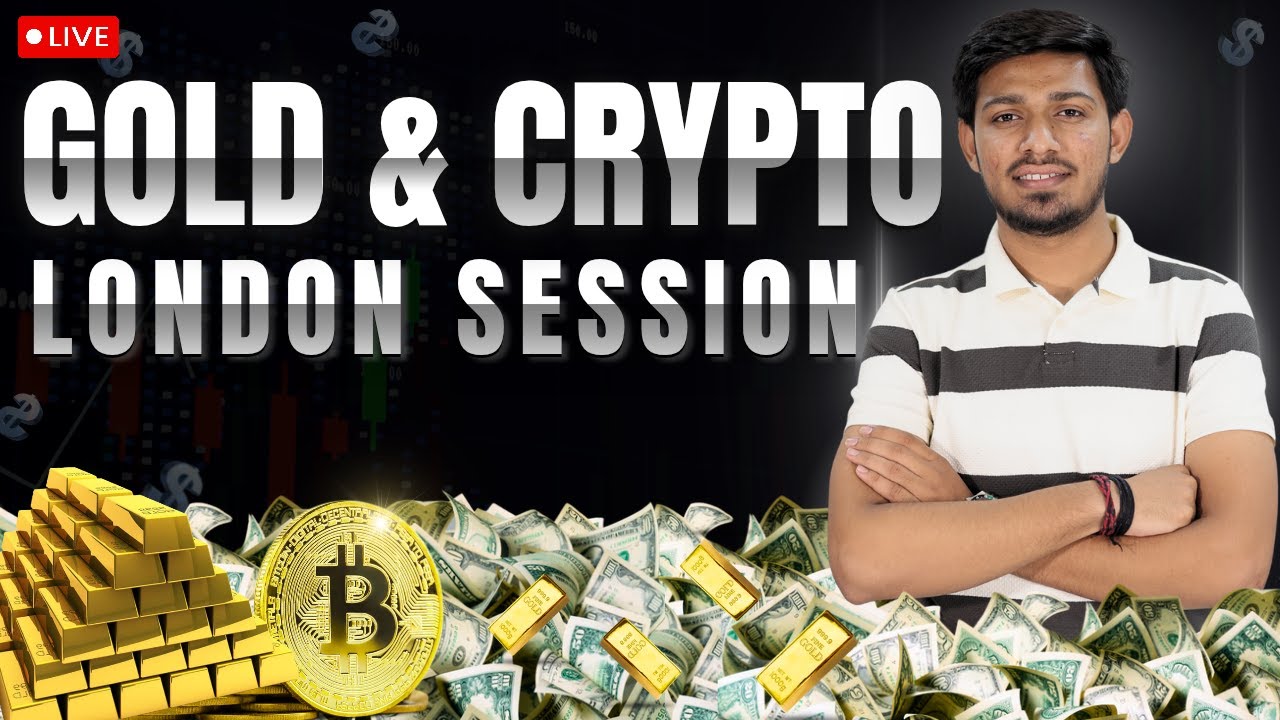 LONDON SESSION GOLD BTC SHORTS  LIVE
