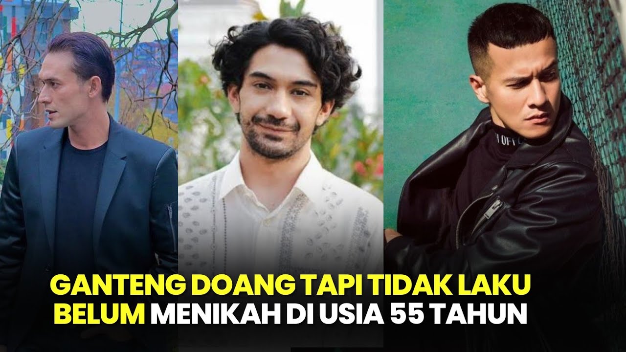 Jangan di tiru, 7 aktor tampan belum menikah di usia 55 tahun
