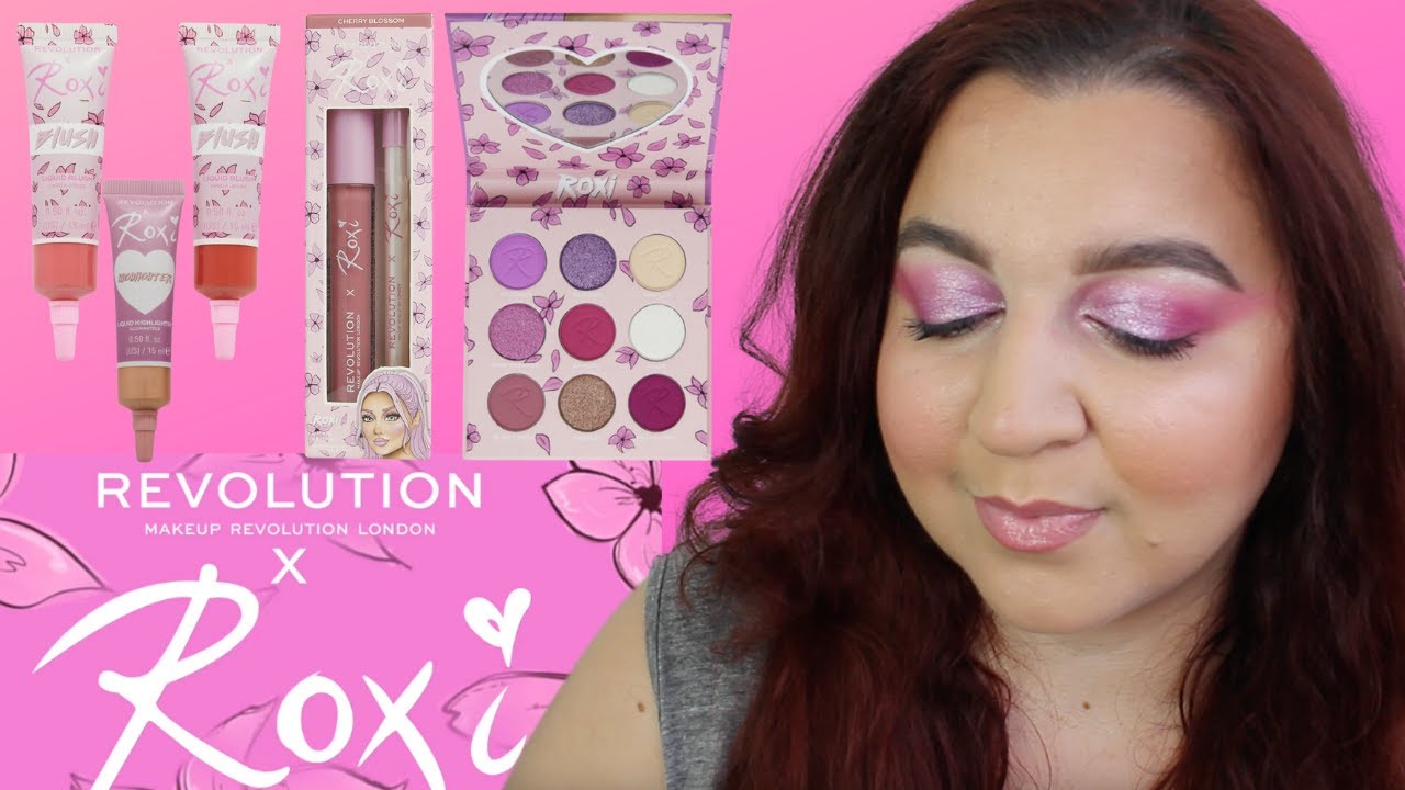 ROXI X REVOLUTION CHERRY BLOSSOM COLLECTION!!! REVIEW, SWATCHES