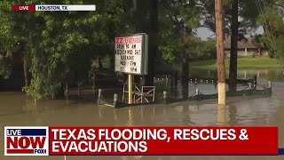 Texas flooding, water rescues & evacuation orders | LiveNOW from FOX
