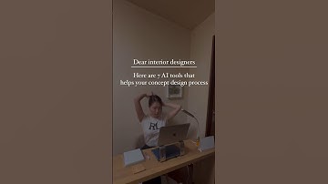 7 AI tools that helps your concept design process #aiindesign #interiordesigner #interiordesignai