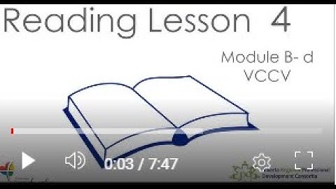 Module B Lesson 4 - r blends continued