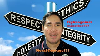 MORAL COURAGE | Chapter 3 Topic 3