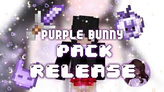 Purple bunny pack release for Rubiie | pack release @shclly