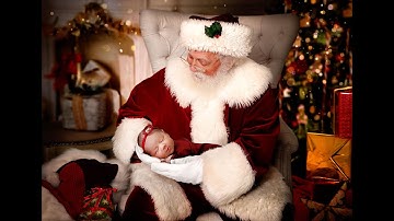 LSP Santa Snuggles Digital Background - Santa Snuggles Video Tutorial