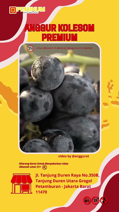 Anggur merah Kolesom Premium #alcohol #anggurmerah #kolesom