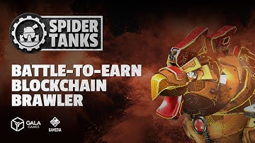 Spider Tanks - Battle Brawler Blockchain Esport by GAMEDIA and Gala Games - Gameplay Trailer