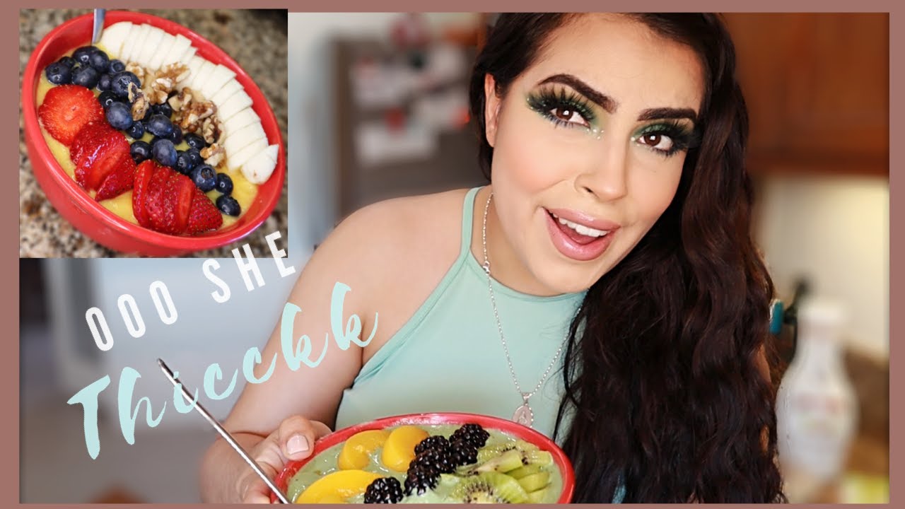 HOW TO MAKE THICK SMOOTHIE BOWL IN CHEAP BLENDER PLUS MY 3 GO TO