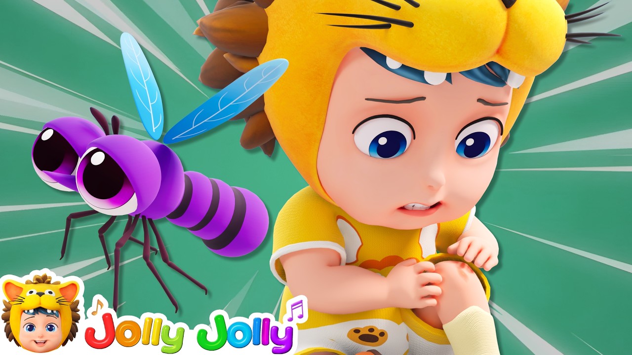 [Compilation] Mosquito Go Away | Itchy Itchy Song🦟 + More | Jolly Jolly - Nursery Rhymes