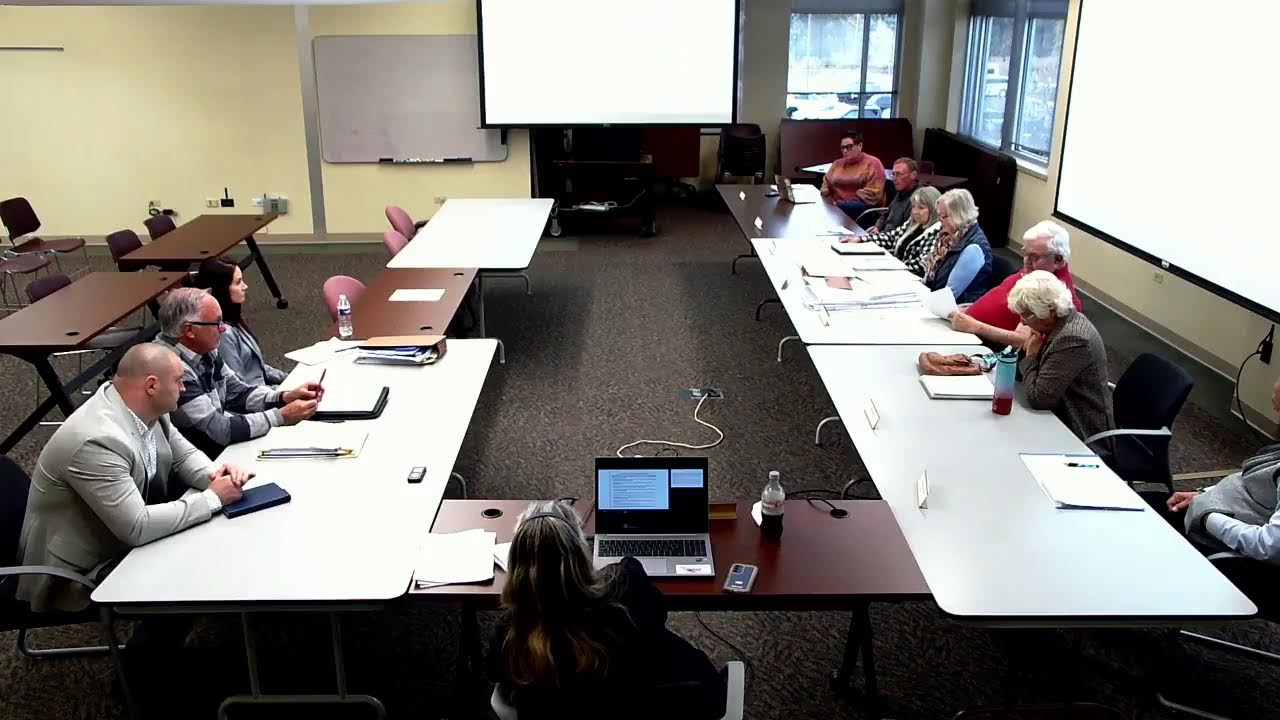 Zoning Board of Appeals - Zoning Hearing, 11-6-25