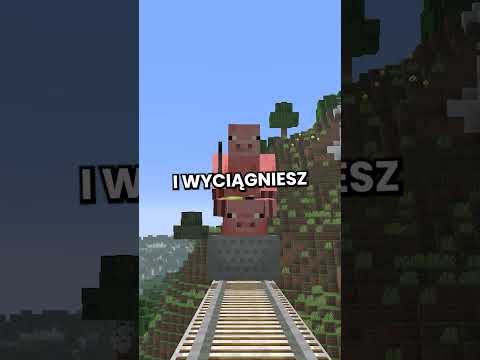 świński minecartowy napęd