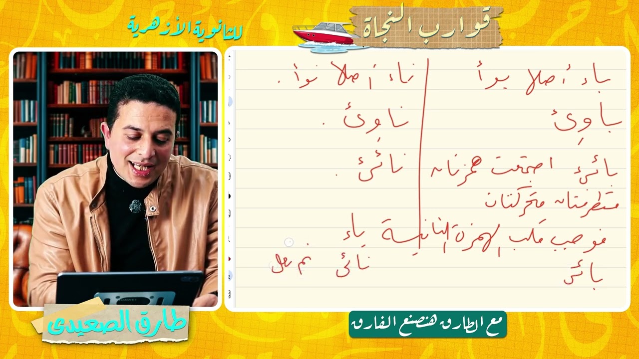 الهمزتان الملتقيتان في كلمة وفي كلمتين للصف الثالث الثانوي الأزهري