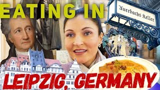 493 Jahre altes Restaurant in Leipzig, Deutschland! (Goethes Faust Auerbachs Keller)