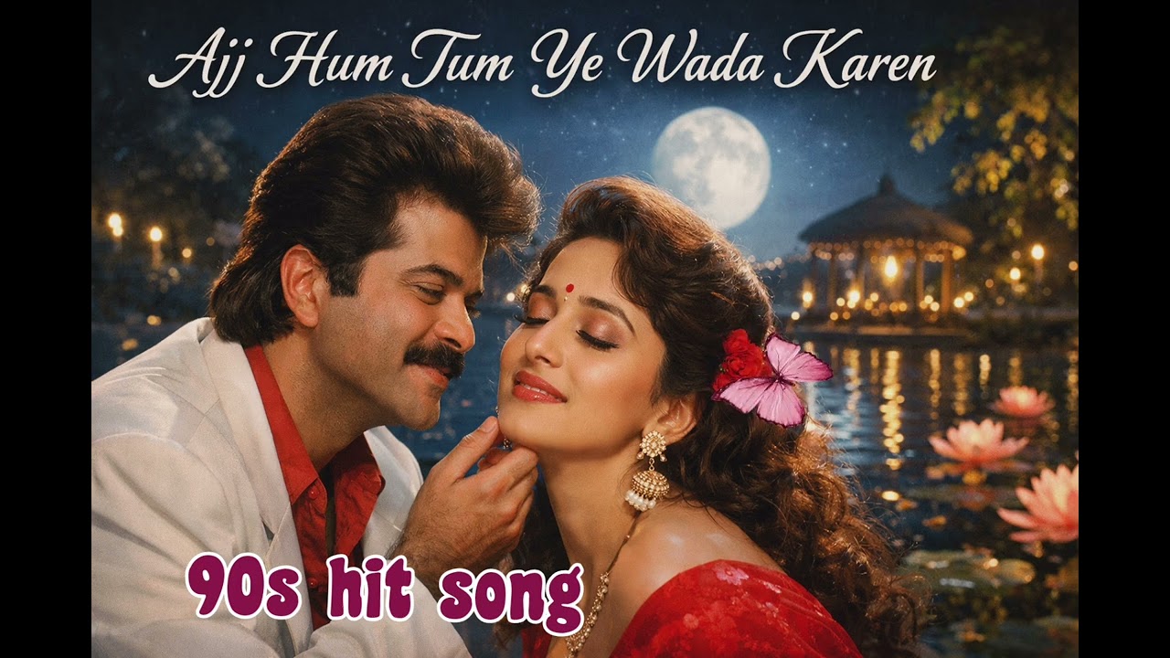 Ajj hum tum ye wada karen (90s hit song)