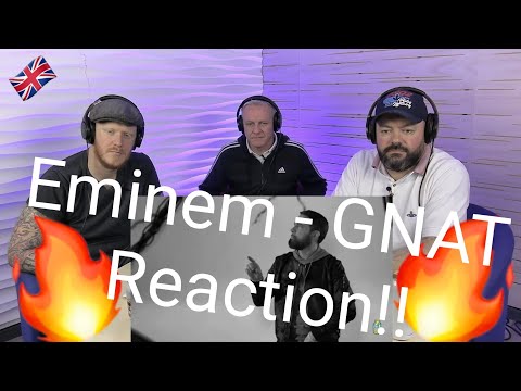 Eminem - GNAT REACTION!! | OFFICE BLOKES REACT!!