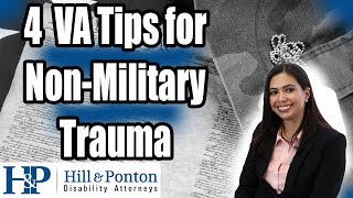 4 VA Tips for Non-Military Trauma and Mental Health Claims
