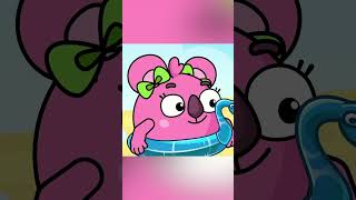 Go To The Beach with Color Friends #nurseryrhymes #shorts #kidssongs #animation