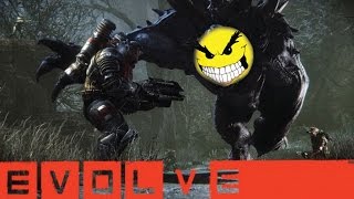 "I SUCK" - Evolve Alpha Gameplay