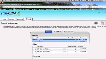 Giving Probes and Seeing Reports in EasyCBM