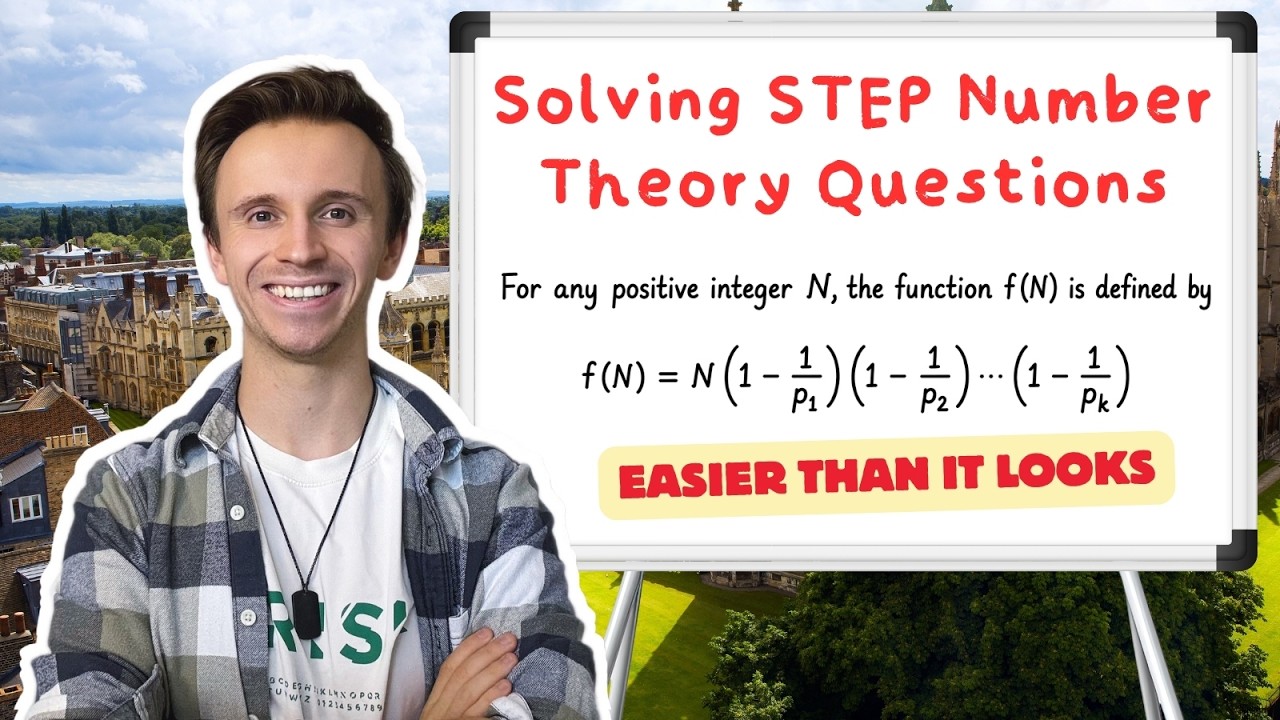 STEP Number Theory: Can I Actually Solve One? - YouTube