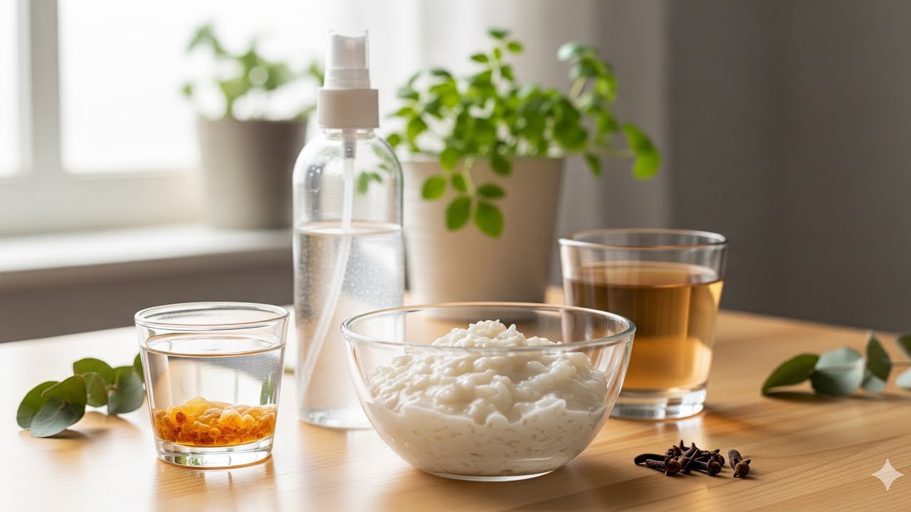 ✨ أسراري أول كل شهر | تجهيزات طبيعية للشعر والبشرة بمكونات سهلة وفعّالة #viral #haircare #skincare 