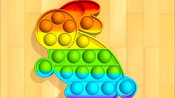 Pop Us gameplay walkthrough Puzzle challenge Brain test Pop Us mobile game ASMR popping satisfying 