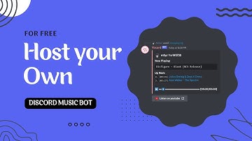 Host Your Own Discord Music Bot For Free In 15 Mins (Step By Step)