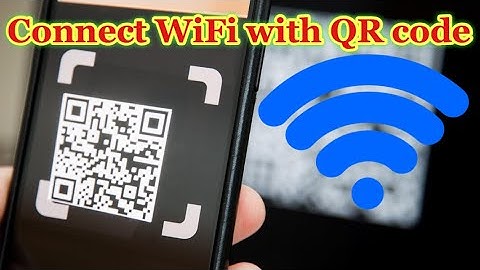 How to Connect WiFi with QR Code Without Password ?