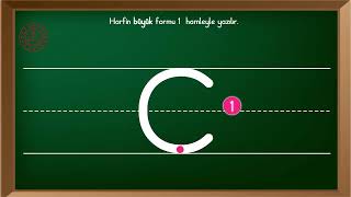 Büyük C Harfi Yazılış Videosu