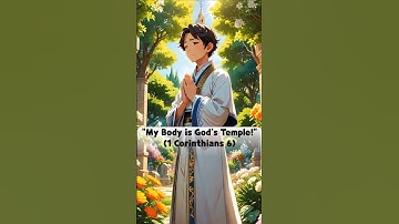 "My Body is God’s Temple!" (1 Corinthians 6) #AI #Shorts #성경 #애니메이션 #Bible Story #Bible #Animation
