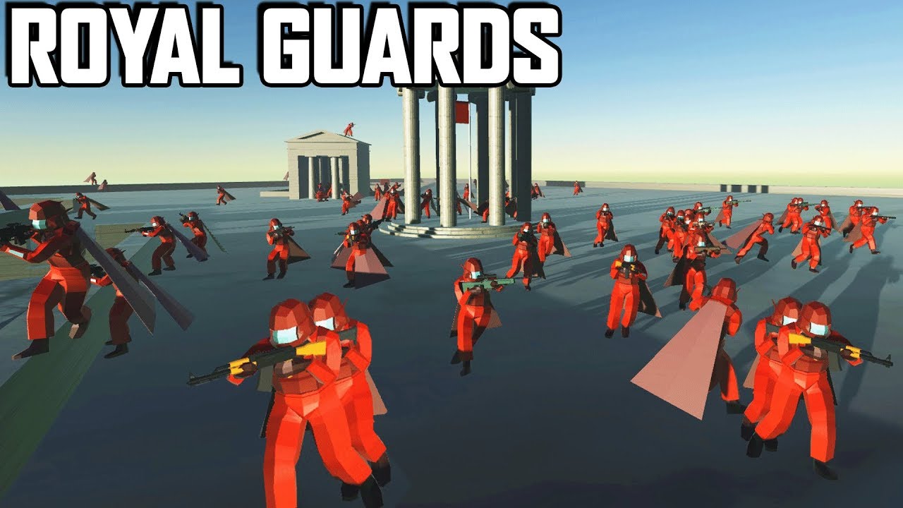 Imperial ROYAL GUARD Defend the Acropolis! (Ravenfield Gameplay - User Maps & Mods - Star Wars)