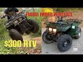 $300 Yamaha Bear Tracker ATV - Fixing It Up for Cheap