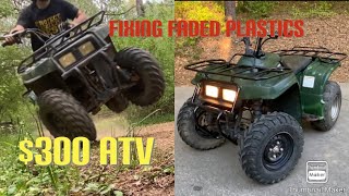 $300 Yamaha Bear Tracker ATV - Fixing It Up for Cheap