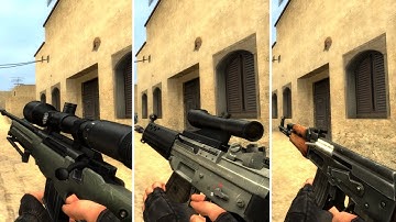 Counter-Strike: Source All Weapon Reload Animations