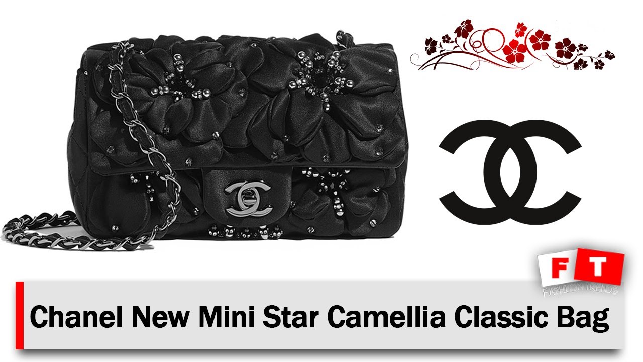 Chanel New Mini Star Camellia Classic Bag 