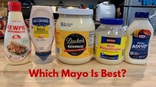 Mayo Test! Which mayonnaise is best? Kewpie? Hellmann’s? Duke’s? Bermann by Aldi? Kraft?