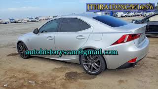 JTHBA1D2XG5016676 Lexus Is 2016 JTHBA1D2XG5016676 Lexus Is 2016